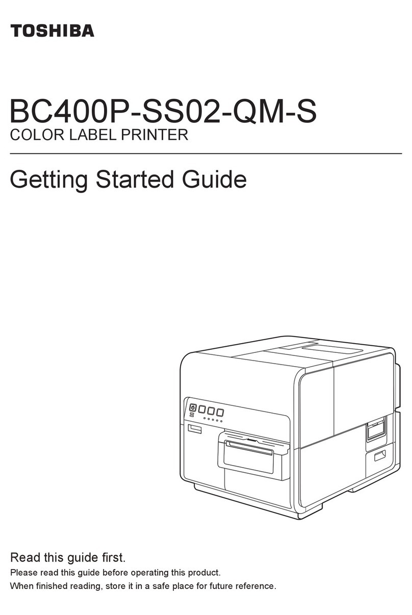 Toshiba BC400P-SS02-QM-S User manual