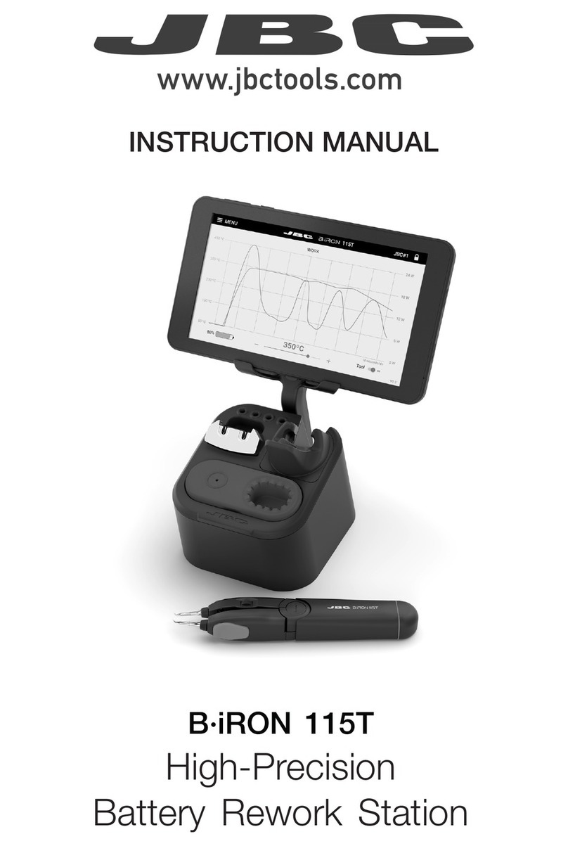 jbc BI115TUA instruction manual jbc BI115TUA instruction manual