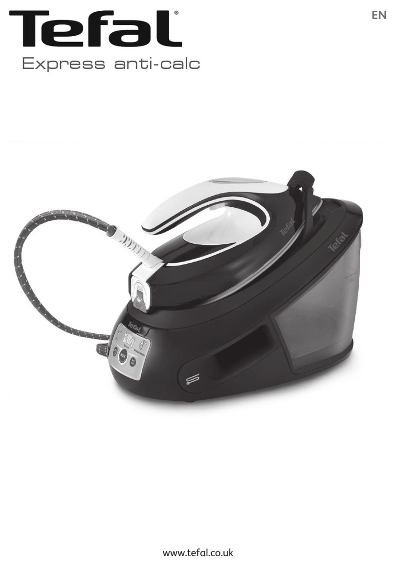 TEFAL Express anti-calc SV8062G0 instruction manual