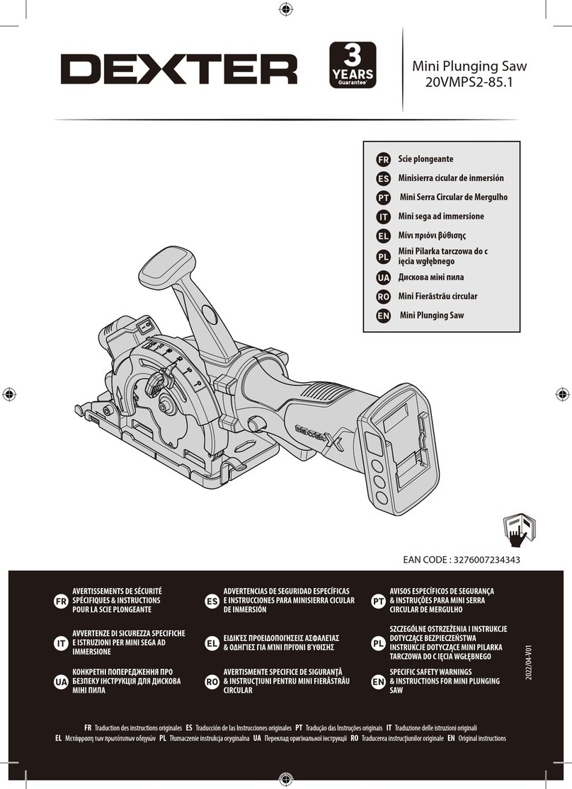 Dexter Laundry 20VMPS2-85.1 User manual