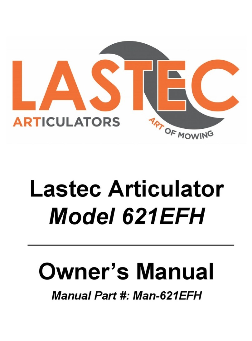 Lastec 621EFH owner's manual
