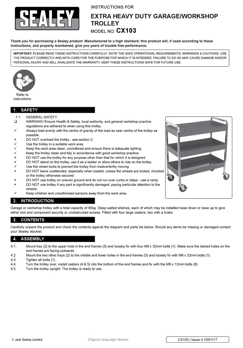 Sealey CX103 User manual