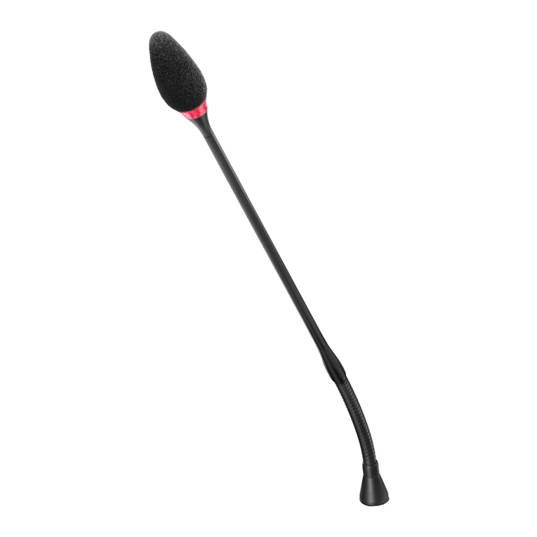 Sennheiser ADN-W MIC 15-39 user manual