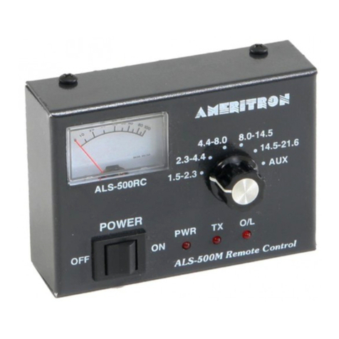 AMERITRON ALS-500RC Operation instructions