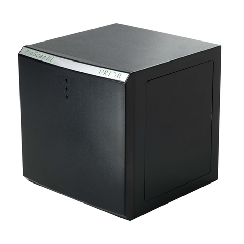 Prior Scientific ProScan III User manual
