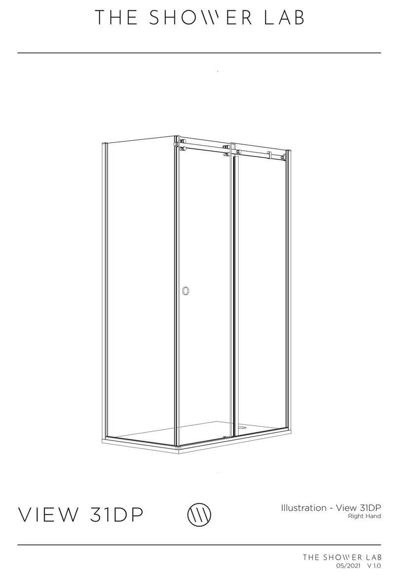 THE SHOWER LAB VIEW 31DP User manual