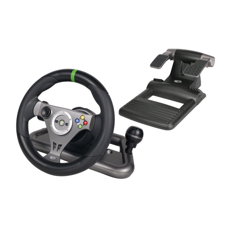 Mad Catz Wireless Racing Wheel 47201 User manual