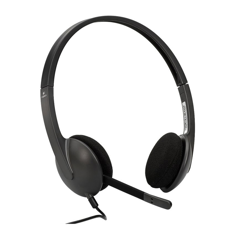 Logitech H340 User manual