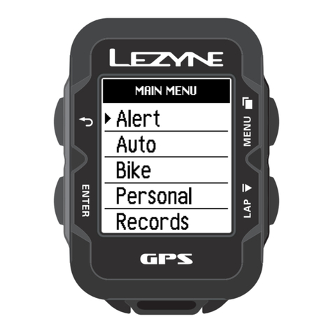 Lezyne super gps quick start guide