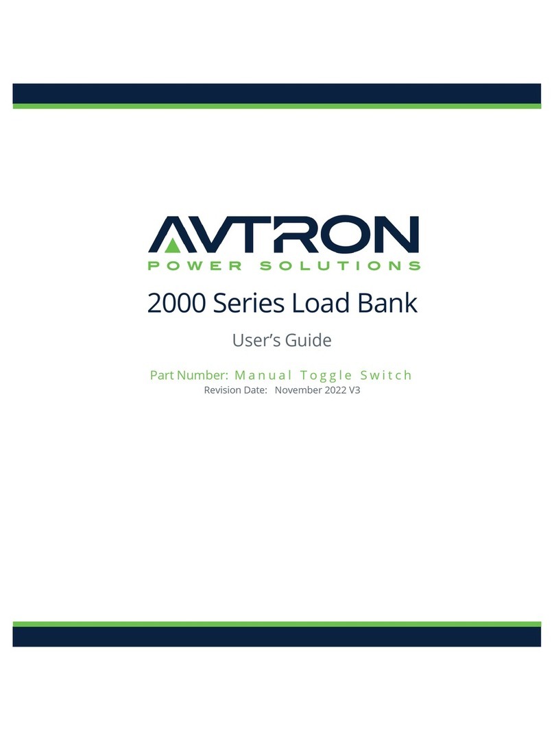 Avtron 2000 Series User manual