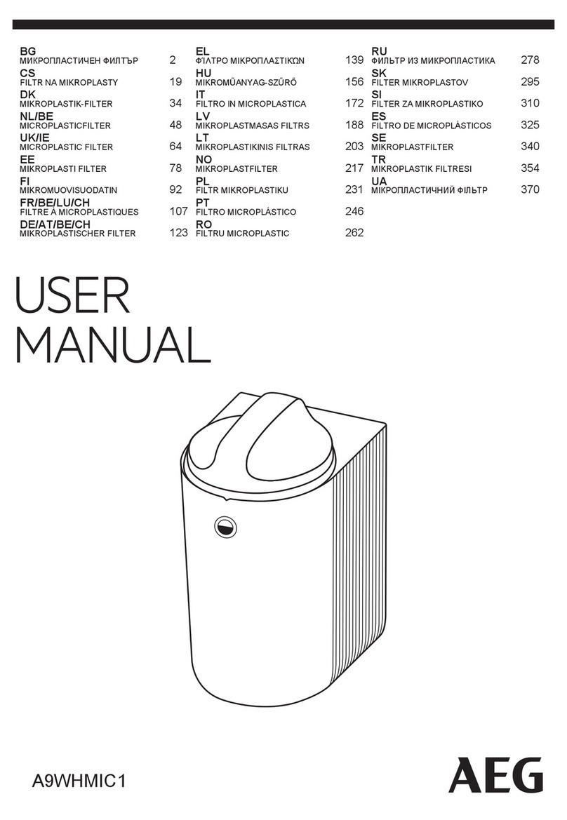 AEG A9WHMIC1 user manual AEG A9WHMIC1 user manual
