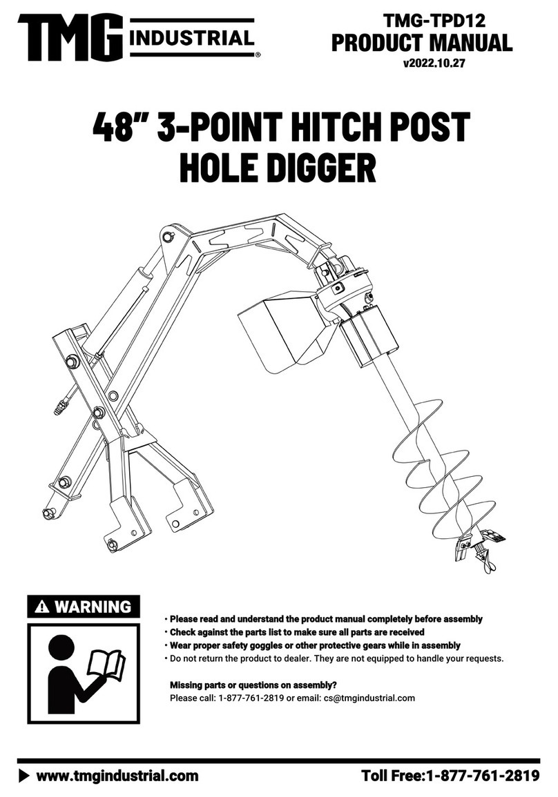 TMG TMG-TPD12 User manual