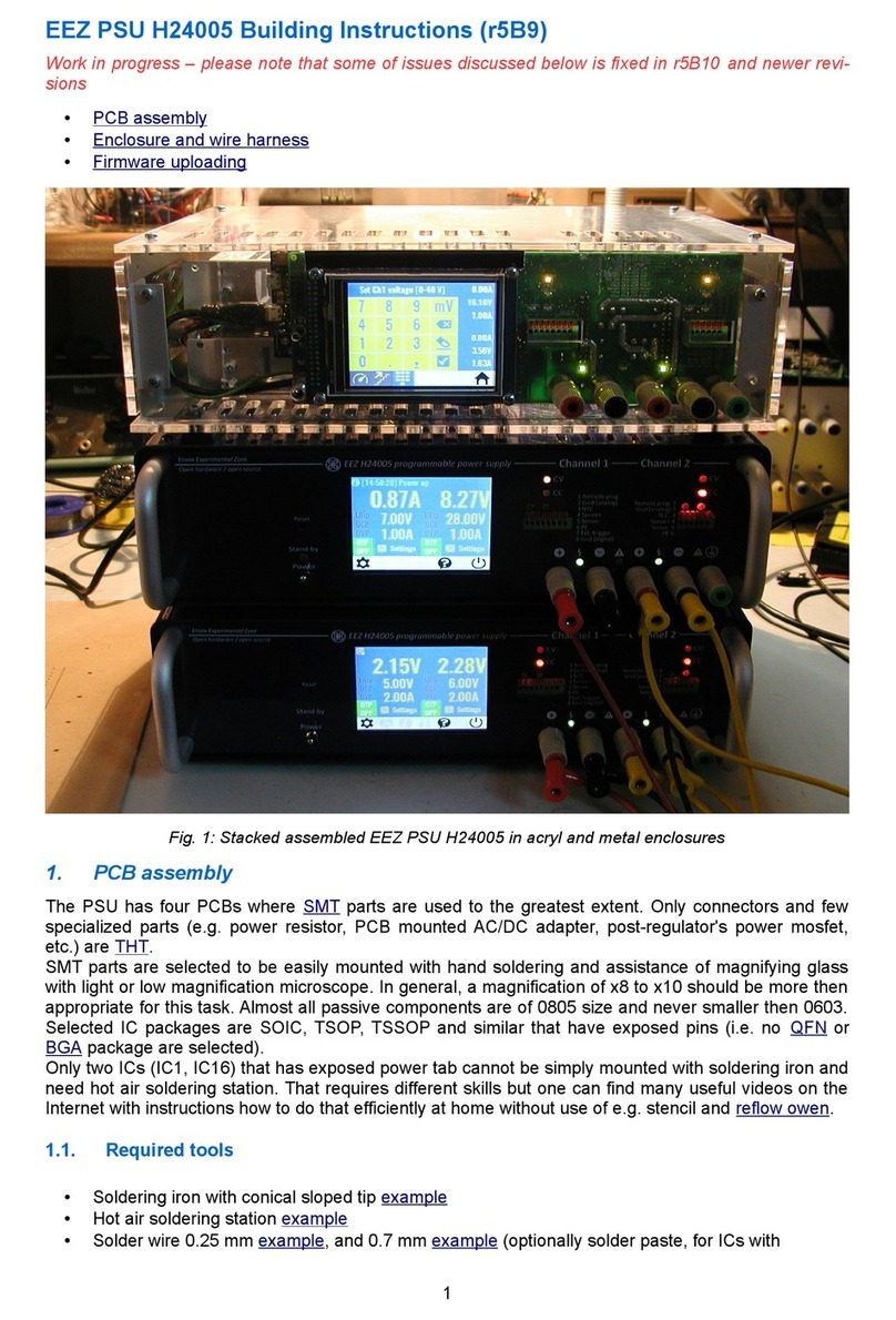 EEZ H24005 Building instructions