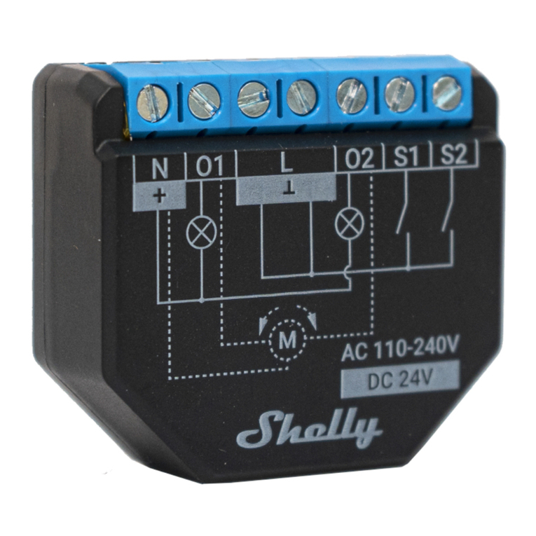 Shelly Plus 2PM User manual