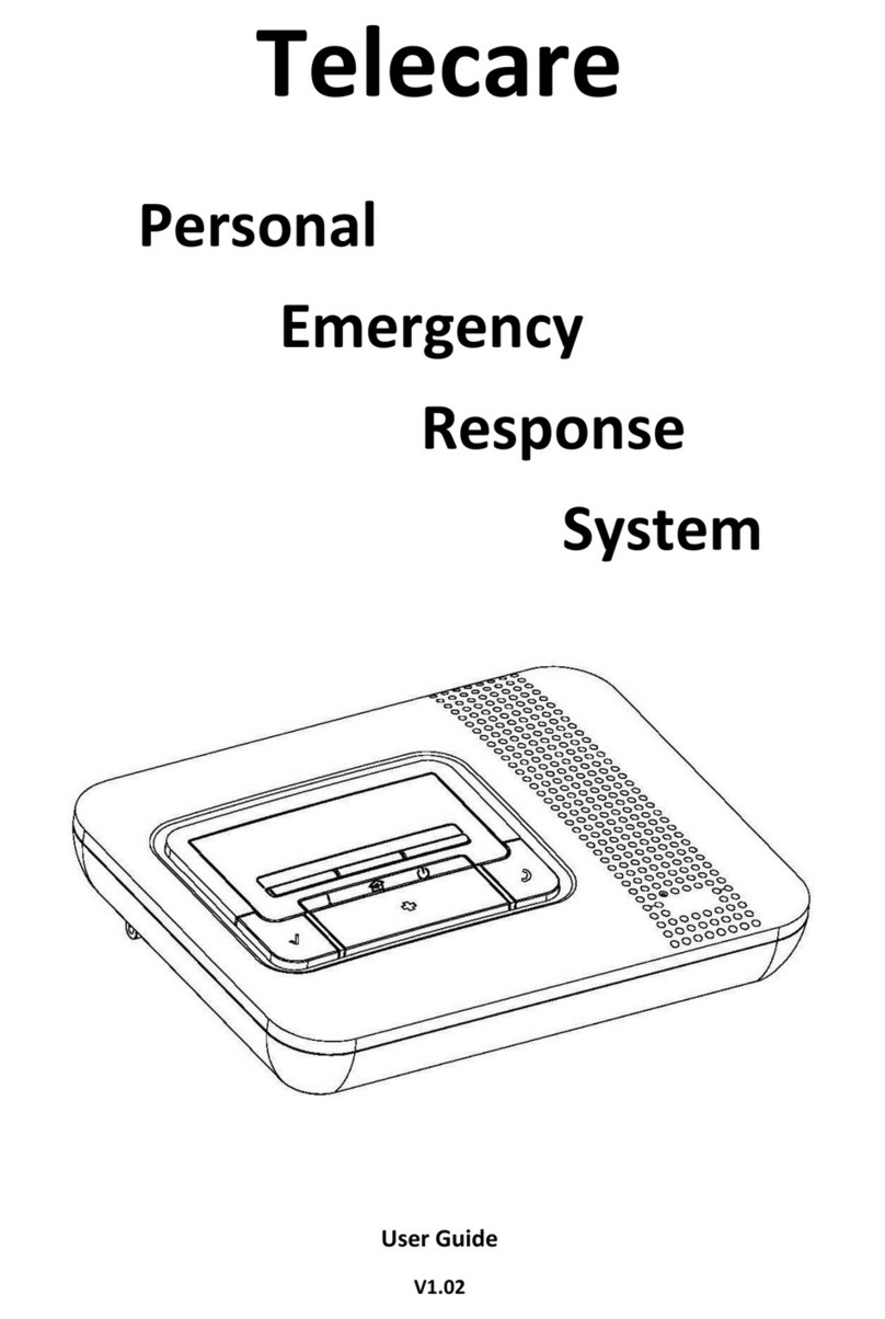 TeleCare PERS user guide