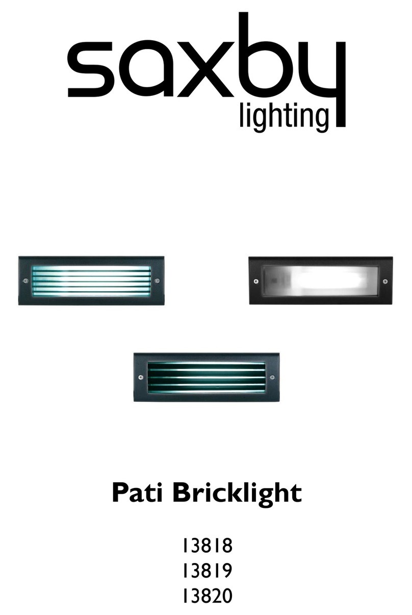 Saxby Lighting Pati manual