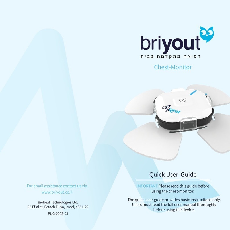 Biobeat Briyout Quick user guide