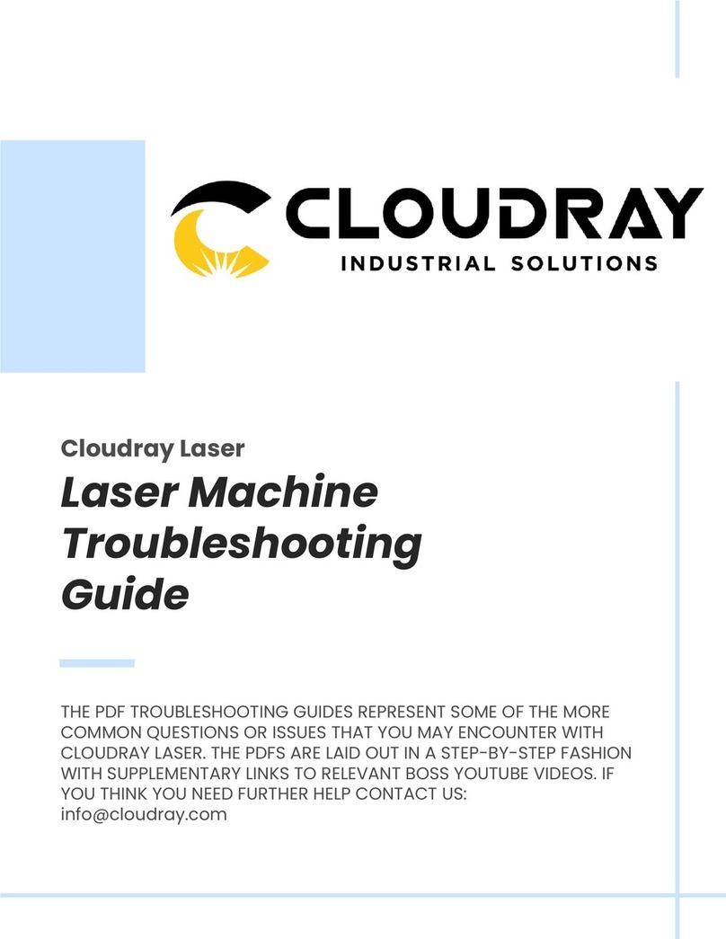 Cloudray MP Pro Series troubleshooting guide