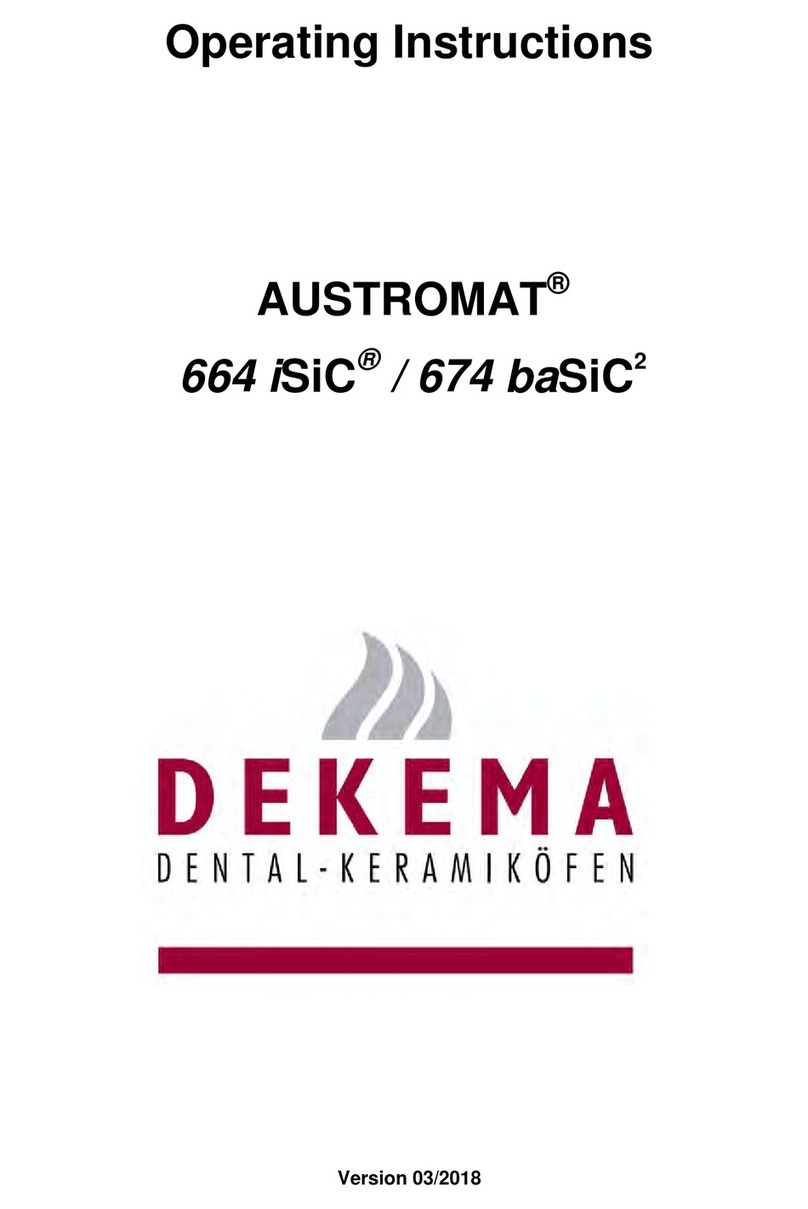 Dekema AUSTROMAT 664 iSiC Service manual