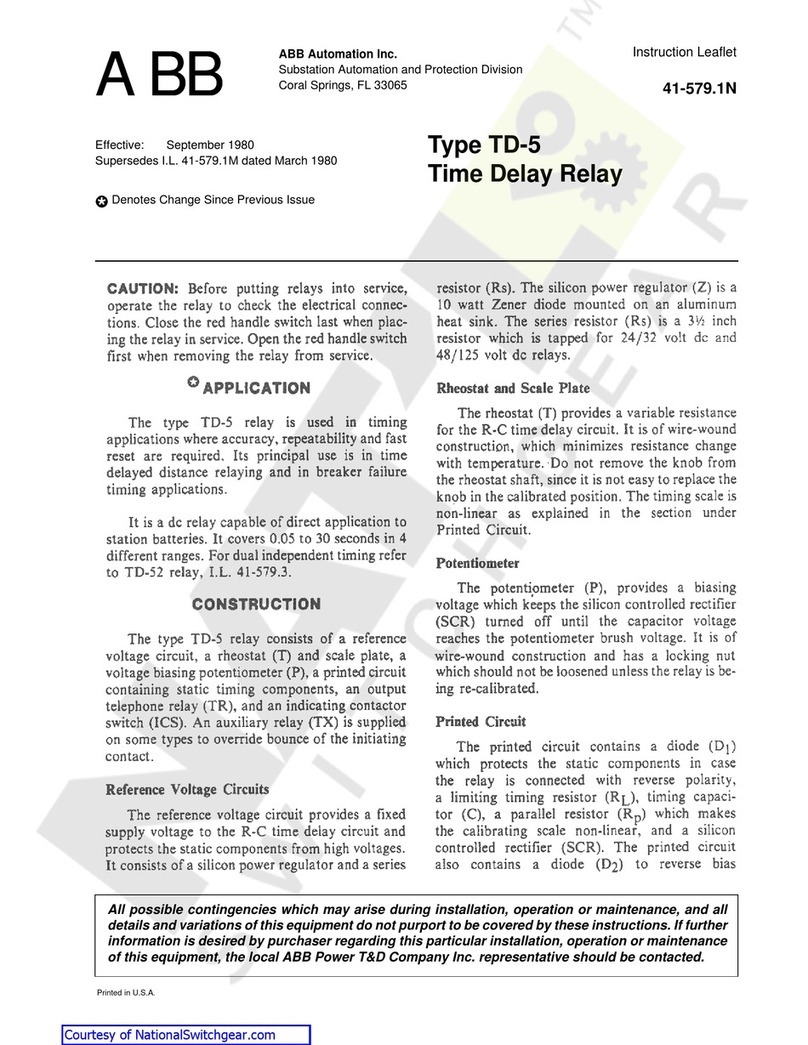 ABB TD-5 Manual