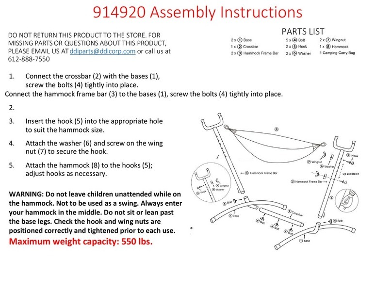 Backyard Expressions 914920 User manual