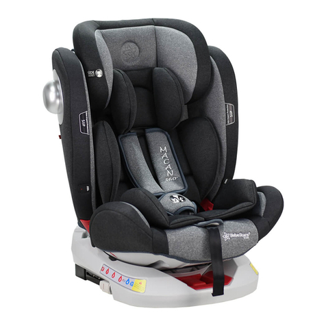 Gilis Bebe Stars MACAN 360 ISOFIX user manual