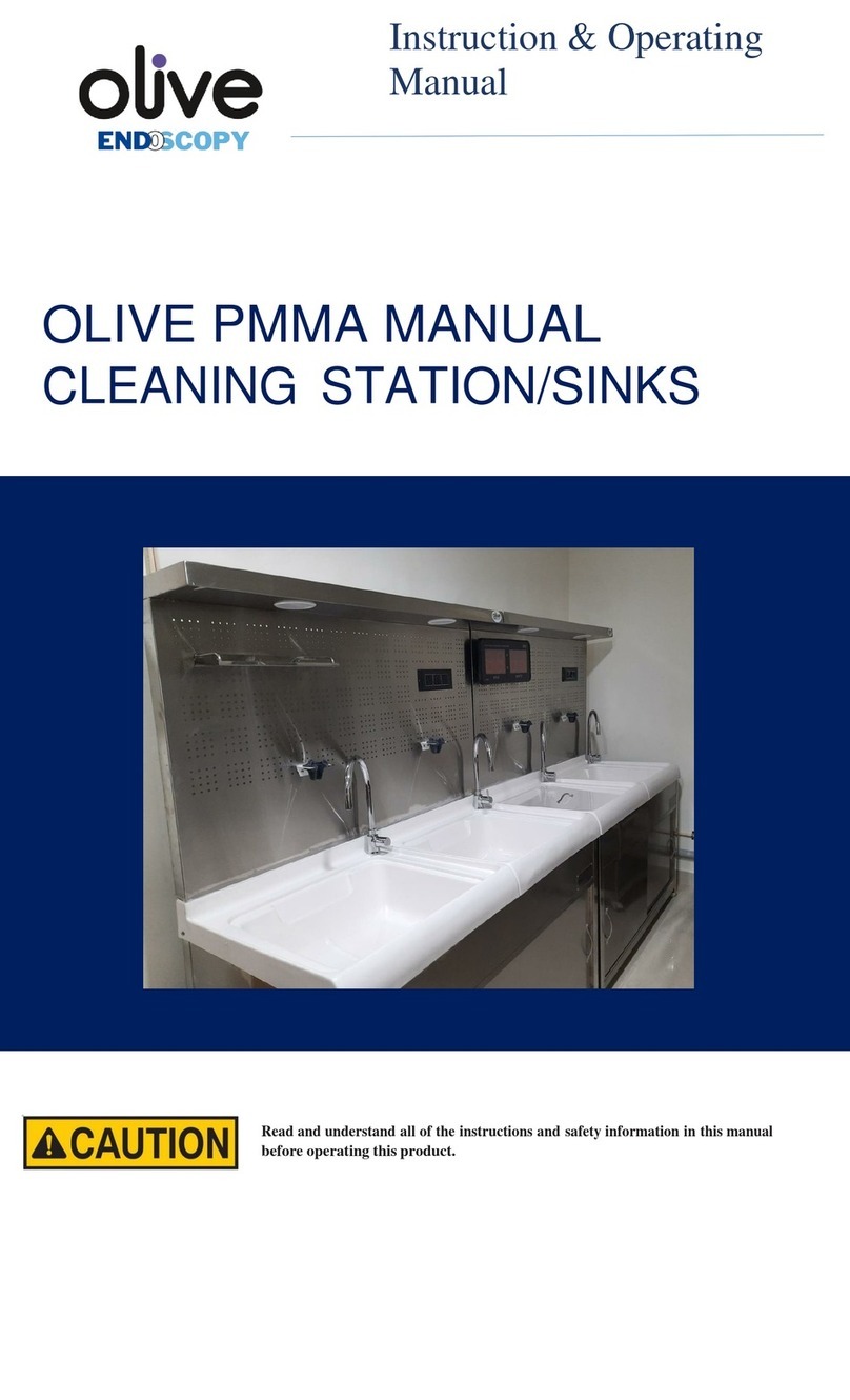 Olive PMMA Parts list manual