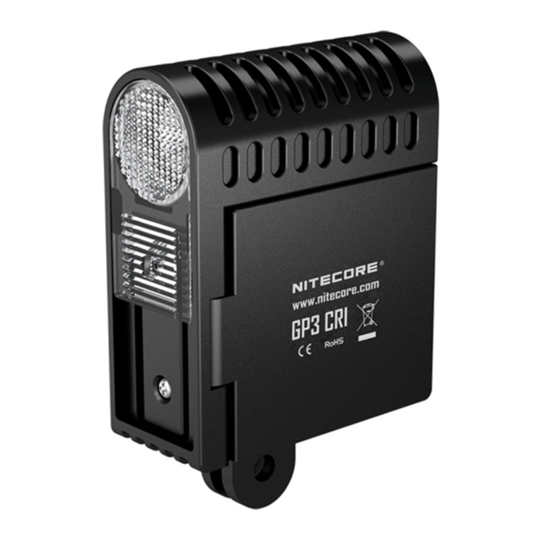 Nitecore GP3 CRI user manual