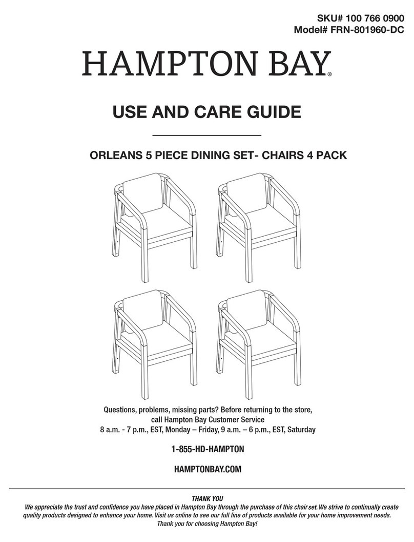 HAMPTON BAY ORLEANS FRN-801960-DC User manual HAMPTON BAY ORLEANS FRN-801960-DC User manual