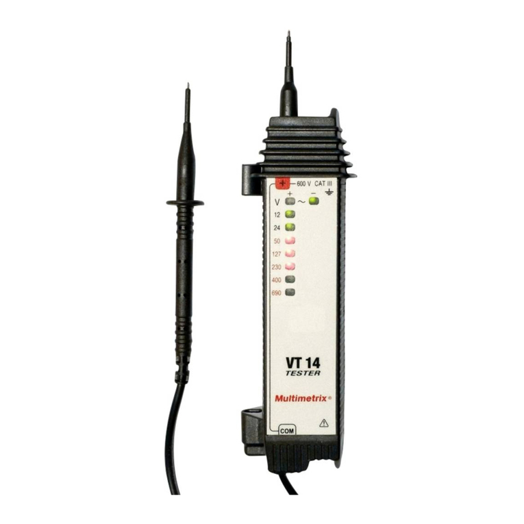 Multimetrix VT 14 user manual