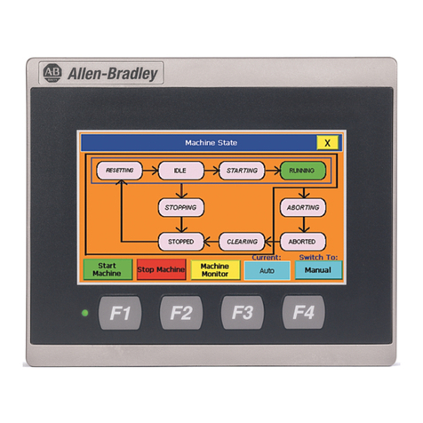 Rockwell Automation Allen-Bradley PanelView 800 HMI installation instructions