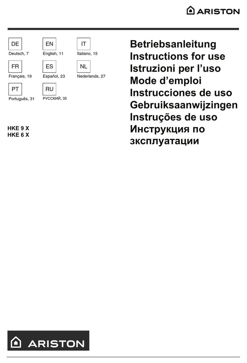 Aristo HKE 9 X Instructions for use Aristo HKE 9 X Instructions for use