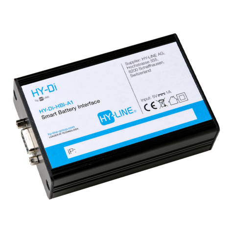 HY-LINE HY-Di-HBI-A1 quick start guide