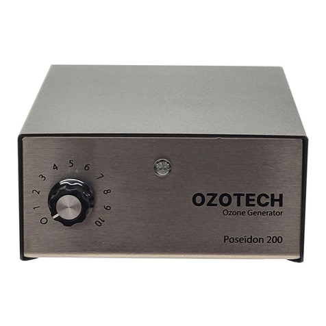 Ozotech Poseidon 200 Installation & service manual Ozotech Poseidon 200 Installation & service manual