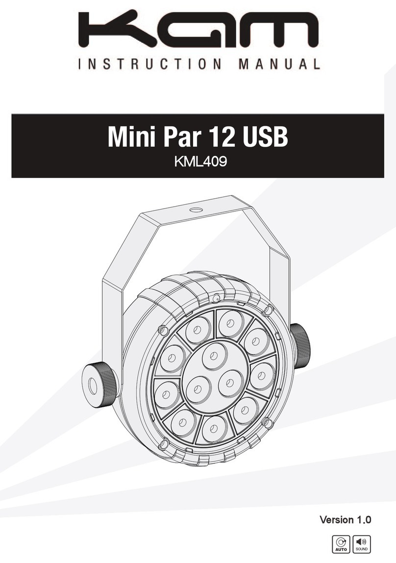 KAM Mini Par 12 USB instruction manual
