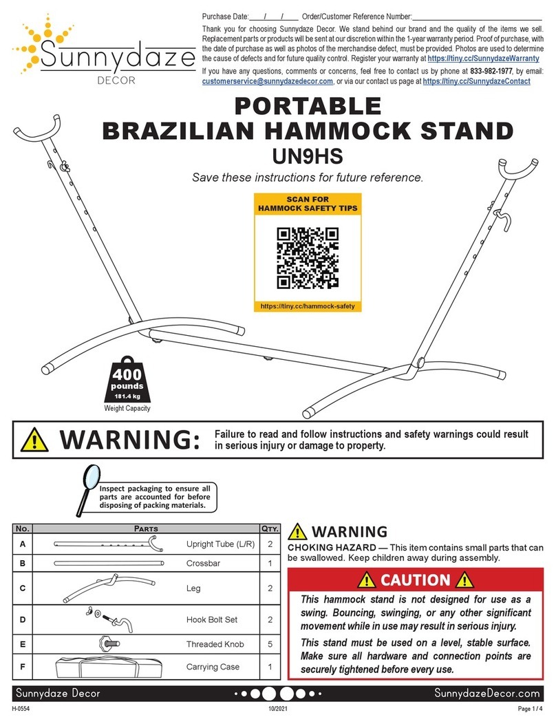 Sunnydaze Decor UN9HS Assembly instructions