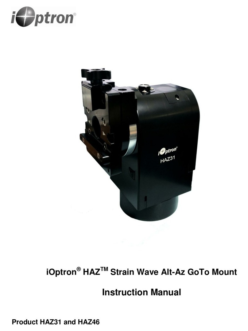 iOptron HAZ31 instruction manual