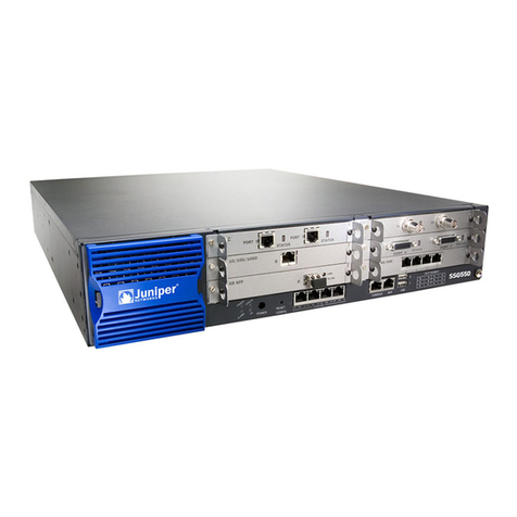 Juniper SSG 500M Series Hardware installation and configuration guide
