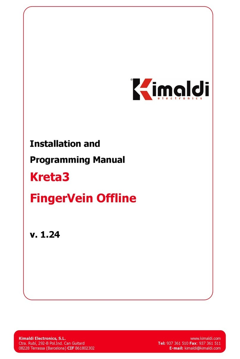 Kimaldi Kreta3 Assembly instructions