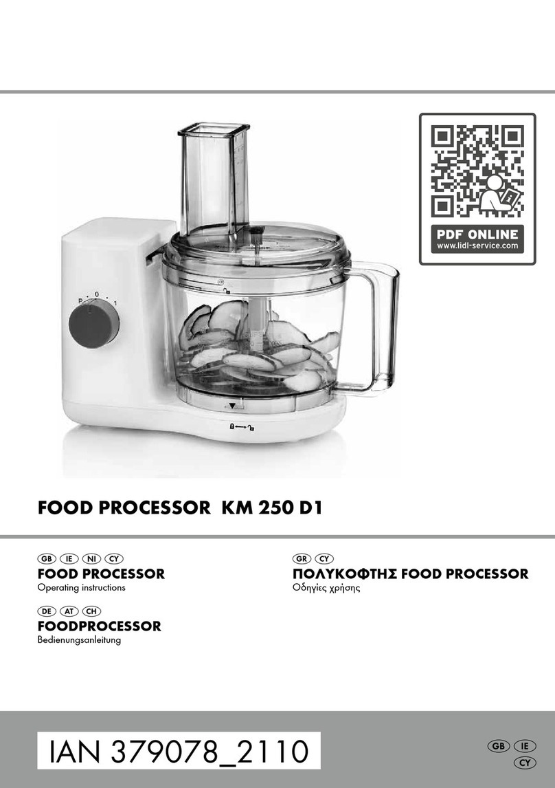 Kompernass KM 250 D1 User manual