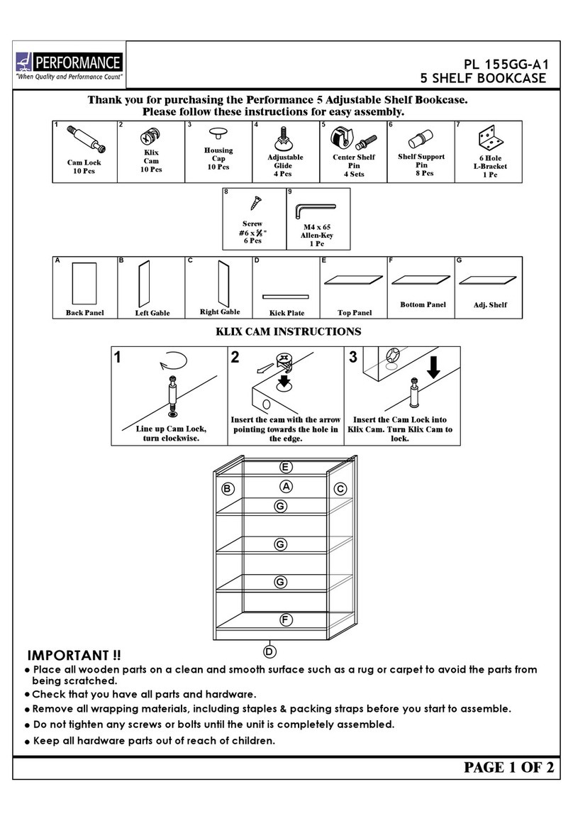 Performance PL 155GG-A1 User manual