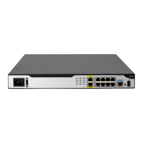 H3C MSR 2600 Series User manual H3C MSR 2600 Series User manual