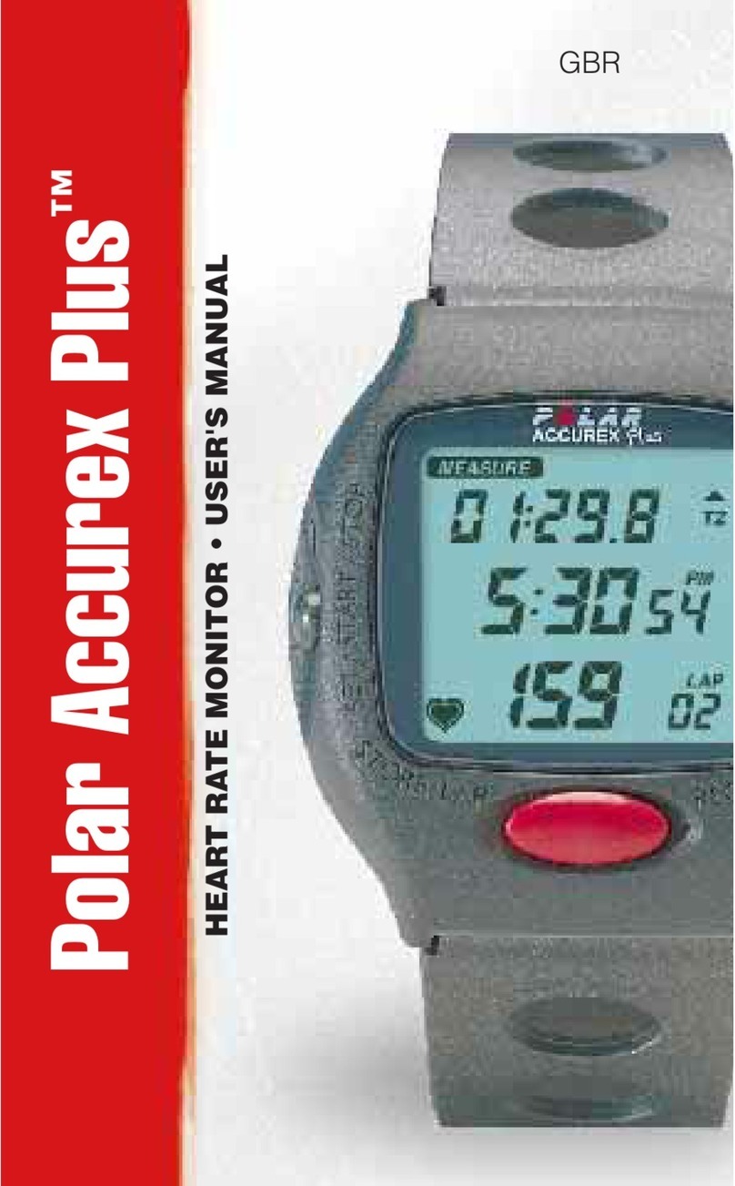 Polar Electro Accurex Plus user manual