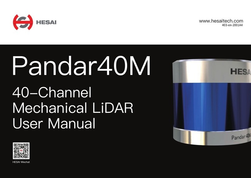 Hesai Pandar40M User manual Hesai Pandar40M User manual