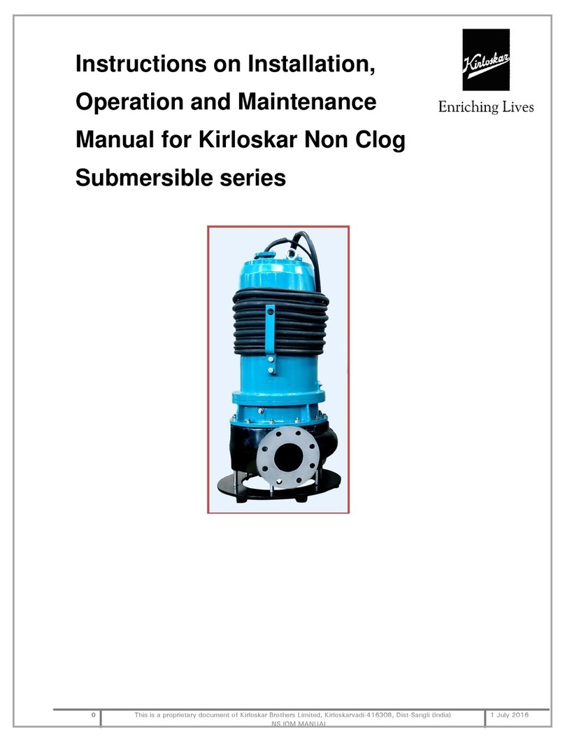 KIRLOSKAR Non Clog NS Series Programming manual KIRLOSKAR Non Clog NS Series Programming manual