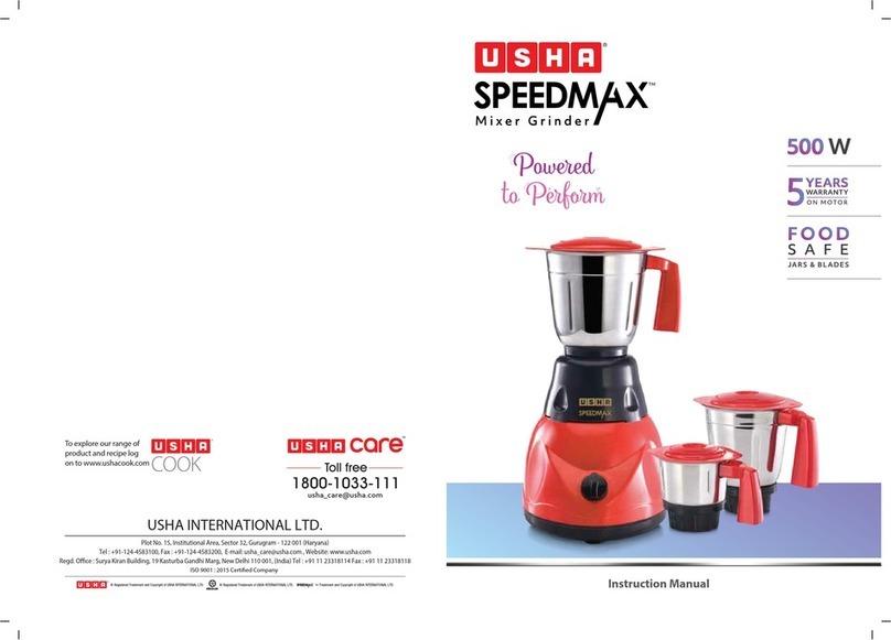 usha SPEEDMAX SP500M23 instruction manual usha SPEEDMAX SP500M23 instruction manual