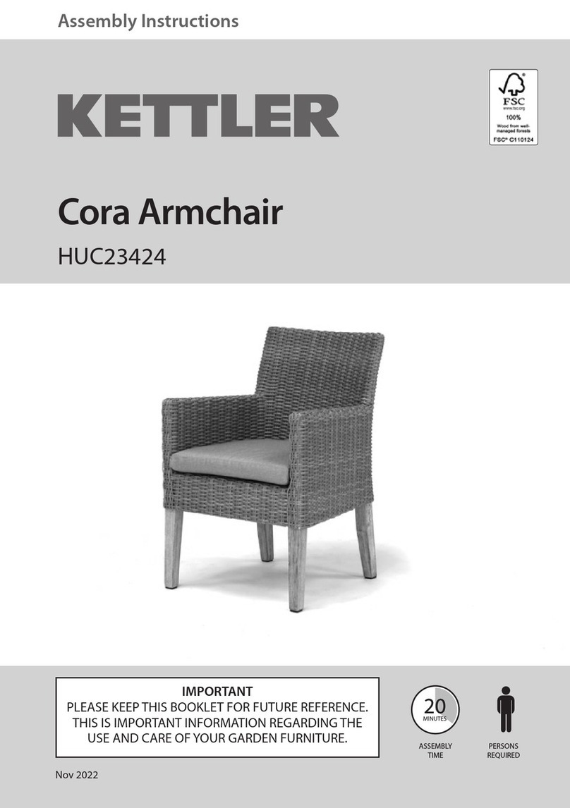 Kettler Cora HUC23424 User manual Kettler Cora HUC23424 User manual
