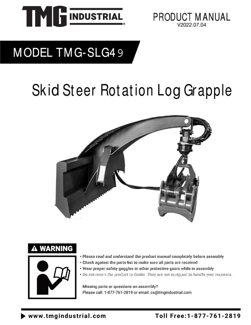 TMG TMG-SLG49 Operator's manual