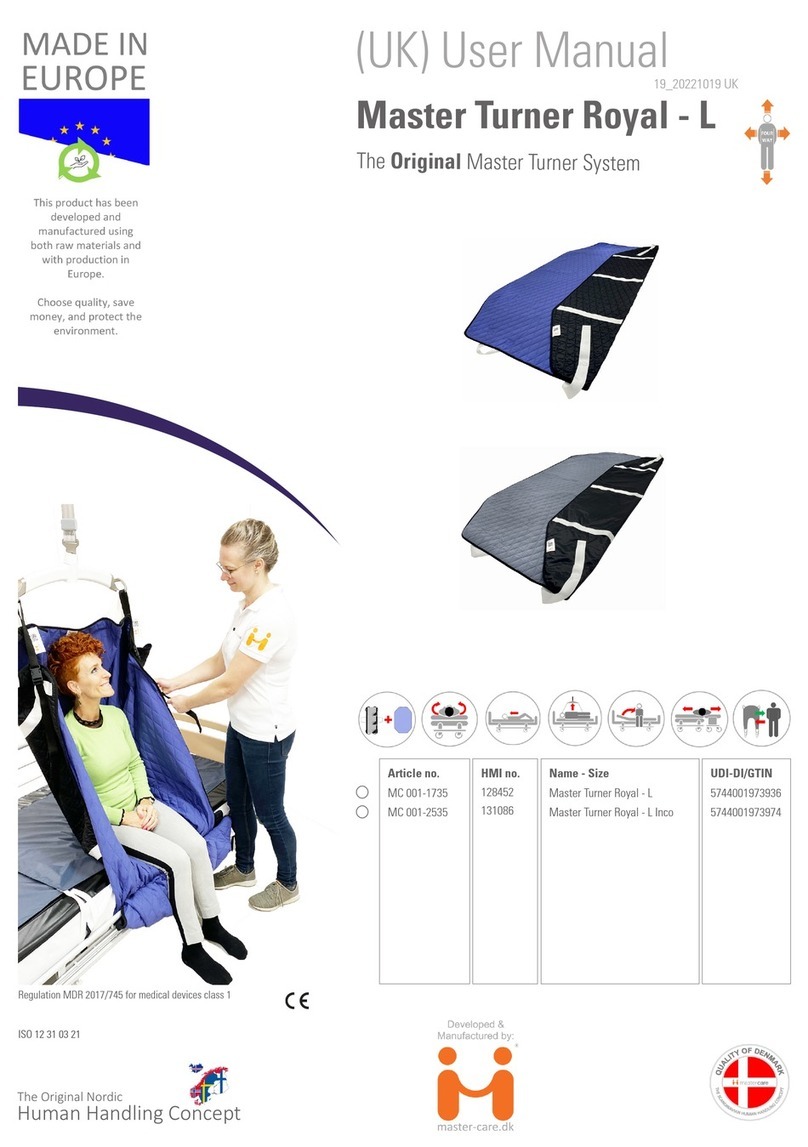 Mastercare Master Turner Royal-L user manual
