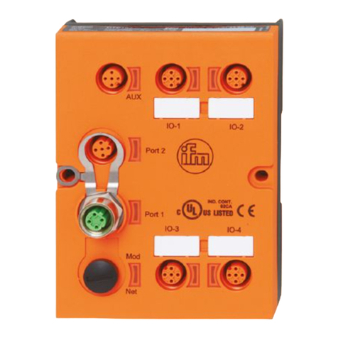 IFM DTE105 operating instructions